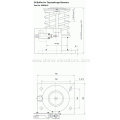 6002AH1 Oil Buffer for ThyssenKrupp Elevators ≤1.0m/s